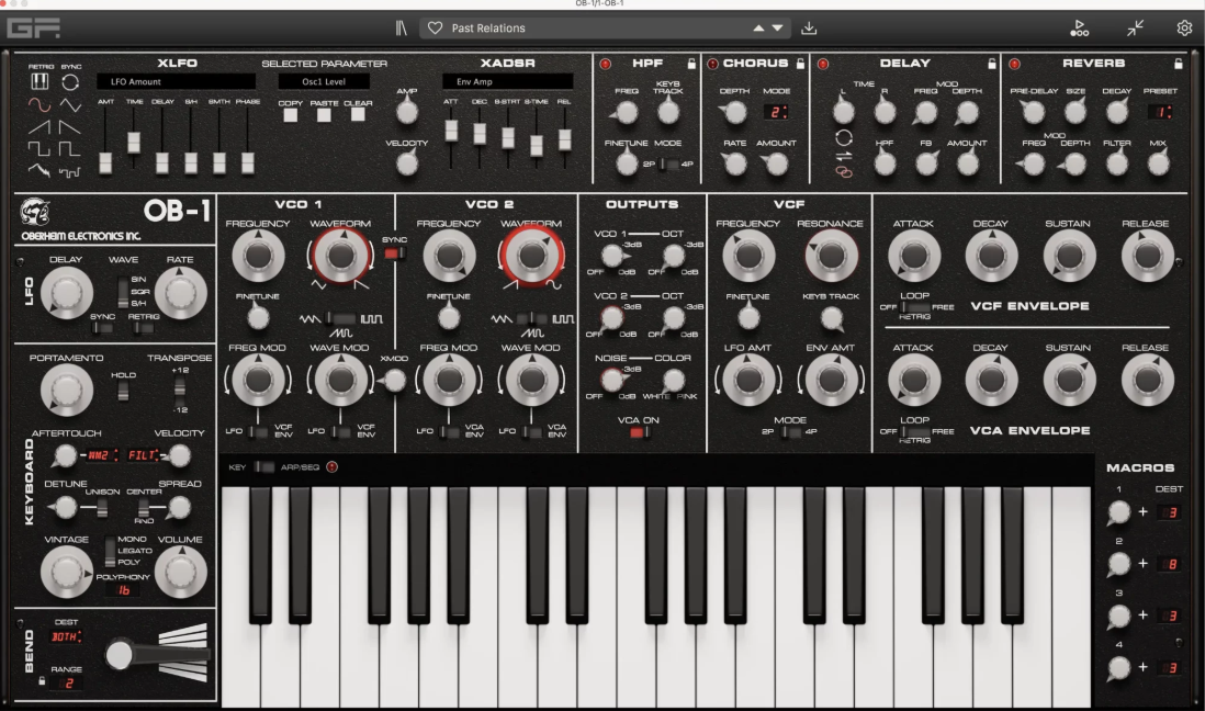 GForce Oberheim OB-1